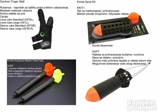 Oprema za prihranjivanje-markerisanje II