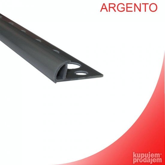 PVC Ugaona lajsna za keramiku PJE-08/10/12