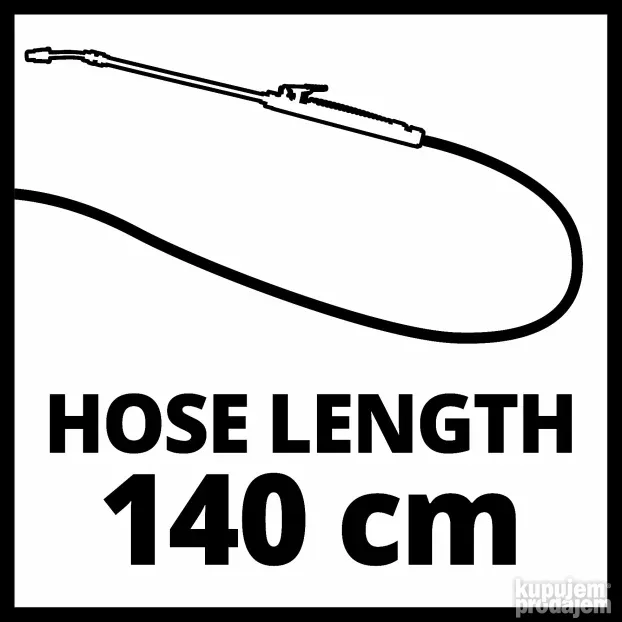 Einhell GE-WS 18/150 Li-Solo Akumulatorska prskalica 15L