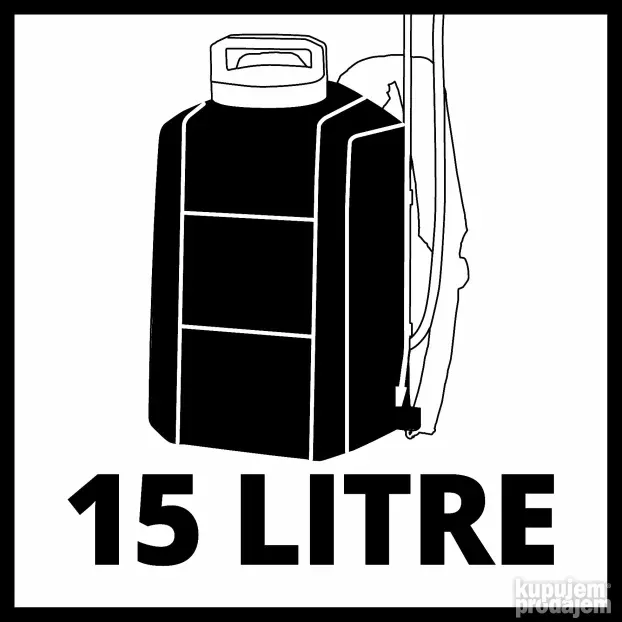 Einhell GE-WS 18/150 Li-Solo Akumulatorska prskalica 15L