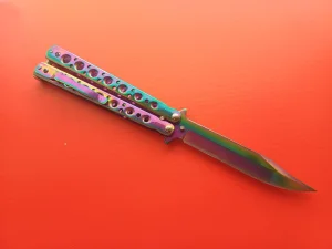 Leptir noz metalizirani model