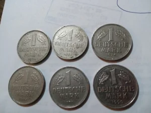 6 x1 zapadnonemačkih maraka