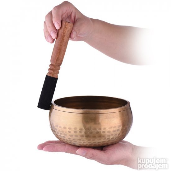 Pevajuca Tibetanska Cinija Metalna 9.5cm