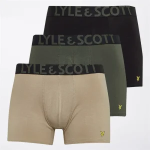 Lyle And Scott Vintage Mens Nathan Three Pack Trunks