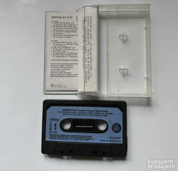 Audio kaseta M. Ilic