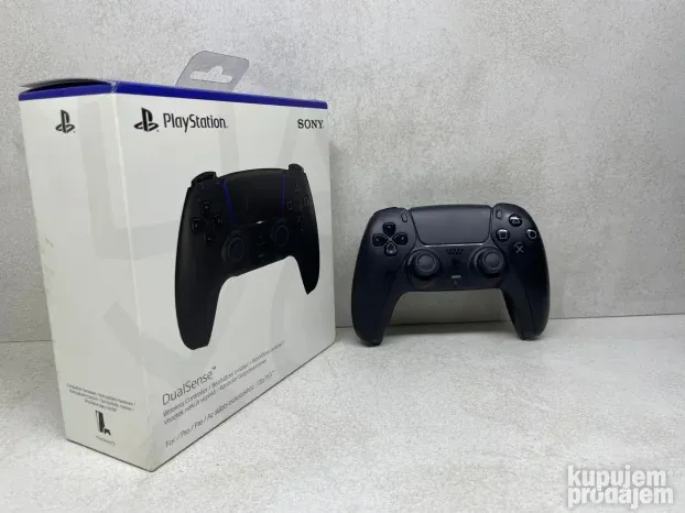 PS5 > Dzojstik / DualSense Wireless / BLACK / + Kutija