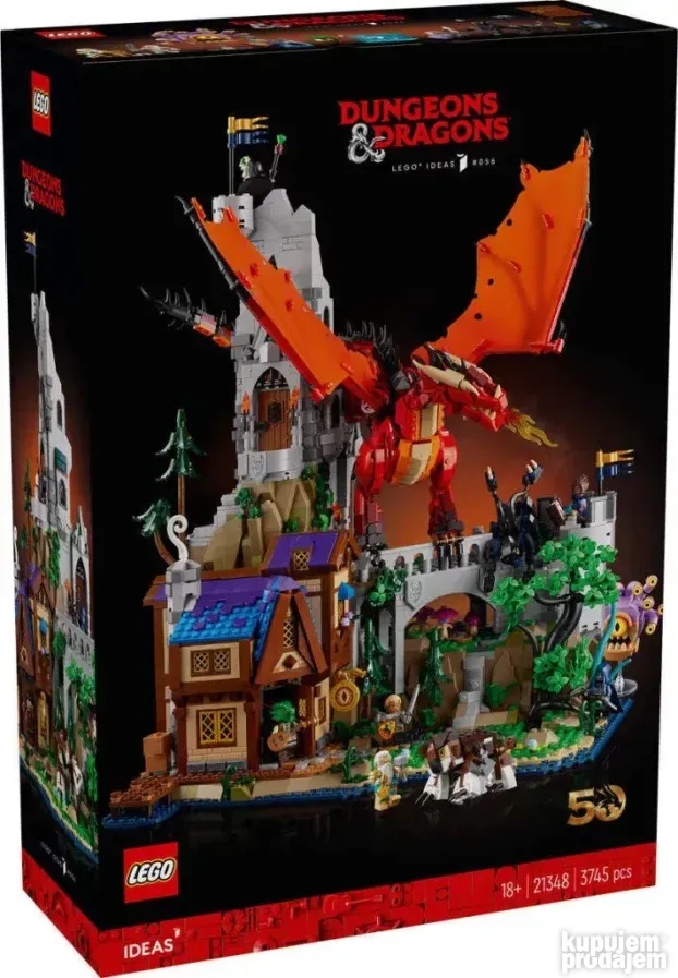 LEGO Dungeons Dragons: Tale of the Red Dragon 21348