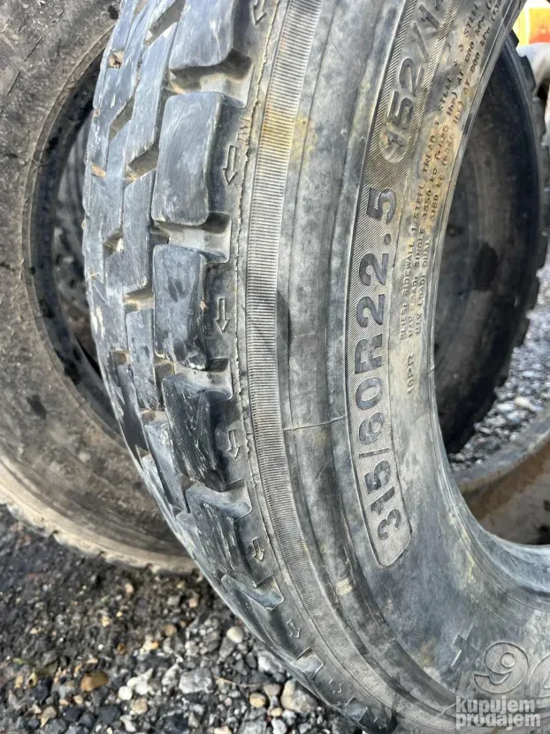 Barkley 315/60 R22.5 - Polovne pogonske gume R 22.5