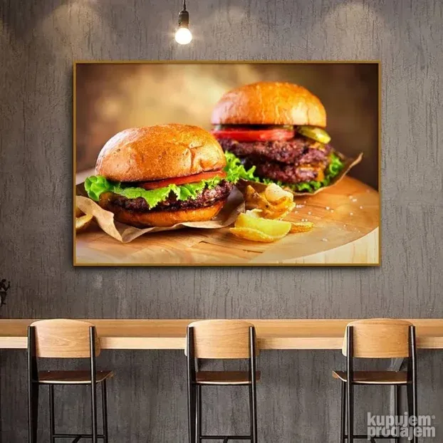 Burger Pica Slike za ugostiteljstvo,piceriju,fast food,lokal