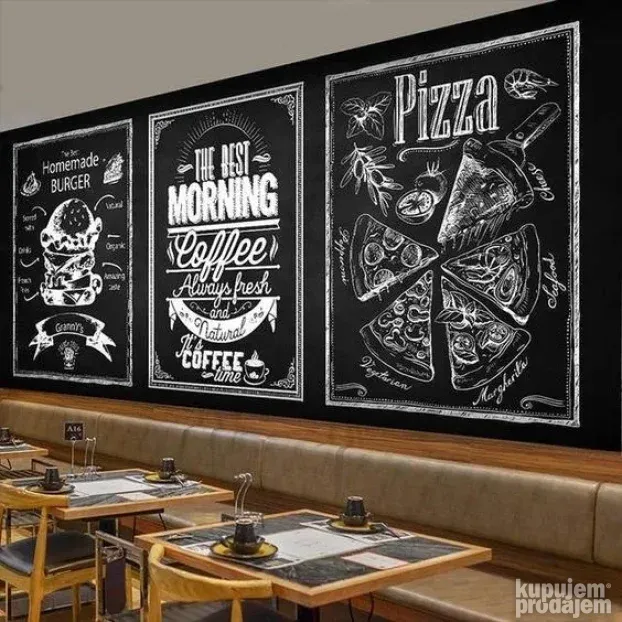 Burger Pica Slike za ugostiteljstvo,piceriju,fast food,lokal