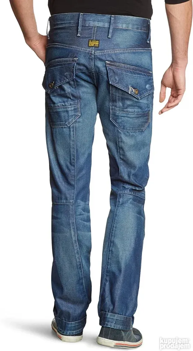 G Star Skiff  Denim 3D Tapered Fit W33/L34 Top HQ