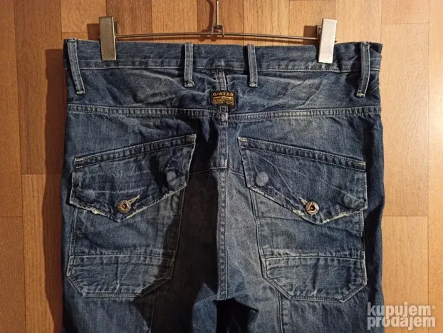 G Star Skiff  Denim 3D Tapered Fit W33/L34 Top HQ