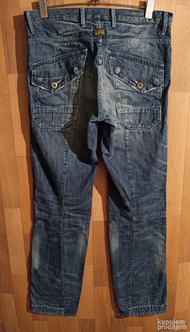 G Star Skiff  Denim 3D Tapered Fit W33/L34 Top HQ