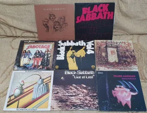 BLACK SABBATH LP ploče iz lične kolekcije ODLIČNE