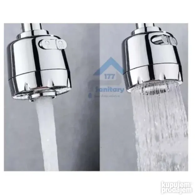 AERATOR sa gibljivom lulom 47 cm- 2 moda - univerzalni navoj