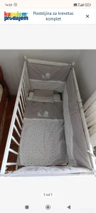 Posteljina za krevetac komplet