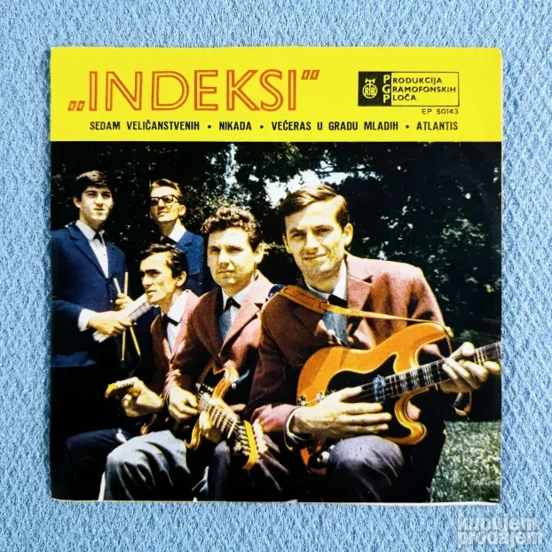 Indeksi-Sedam veličanstvenih/Nikada-Singl