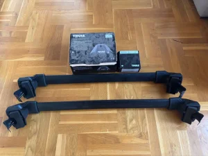 Krovni nosaci Thule Edge Clamp + Wingbar  Clio IV