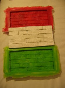 5R alat za lomljeni kamen od gipsa dekorativni sa 5 Redova