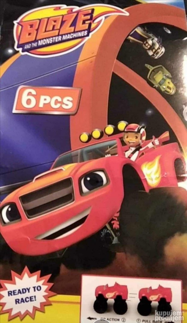Autići Blejz autići Autići Blaze autići 6u1