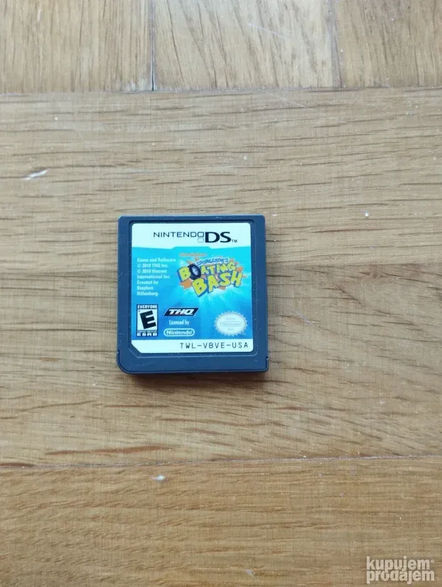 SpongeBob Sundjer Bob Boating Bash Nintendo DS 3DS 2DS