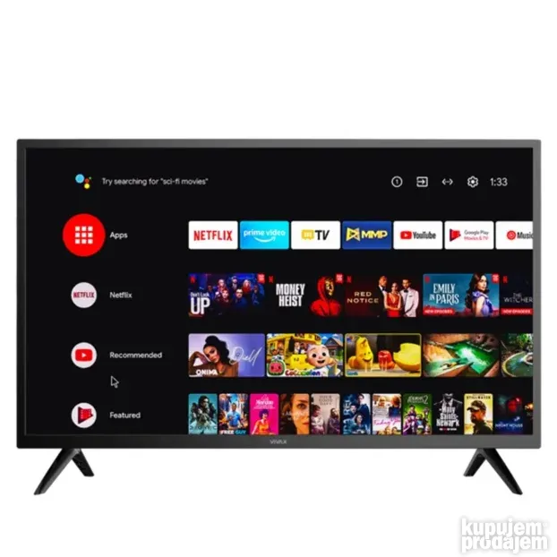 VIVAX TV 32" 1366x768px 32LE21KREG