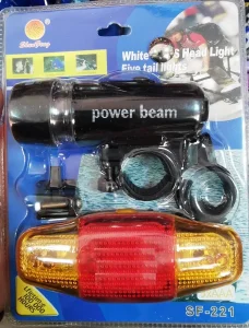 Prednja i zadnja lampa za bajs