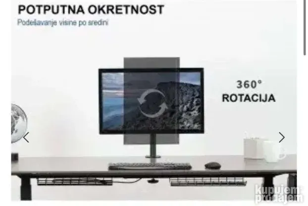 Podesivi stoni drzac za jedan monitor