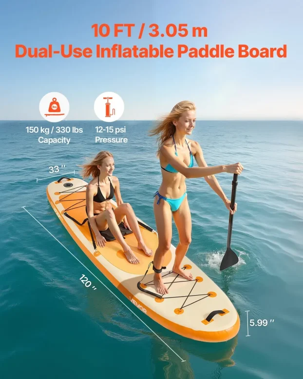 SUP daska na naduvavanje (304,8 x 83,8 x 15,2 cm)