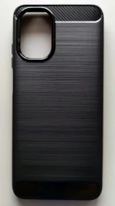 TPU maska BRUSHED za Realme 10  2022 (6.5") CRNA