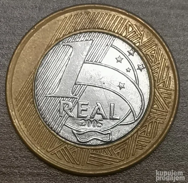 1 Real 2005 Brazil