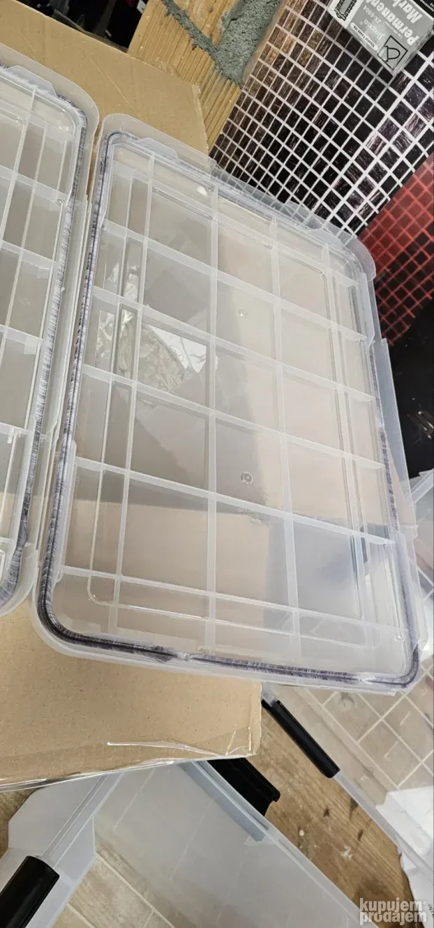 Iris Ohyama set od 2 kutije za odl. sa poklopcem, 70 L E019