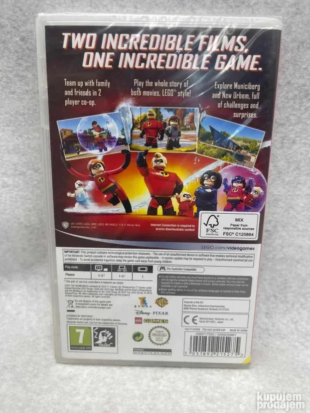 Nova LEGO The Incredibles for Nintendo Switch KupujemProdajem