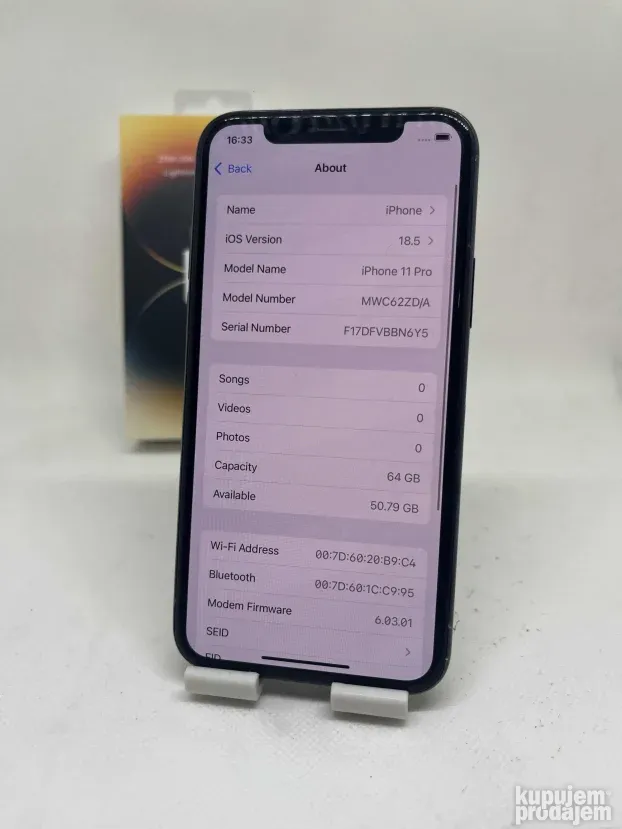 Iphone 11 Pro 64gb bh100%