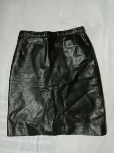 Suknja od prirodne kože XS/S