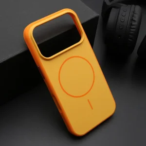 iPhone 17 Pro Chrome Magsafe futrola (Orange)