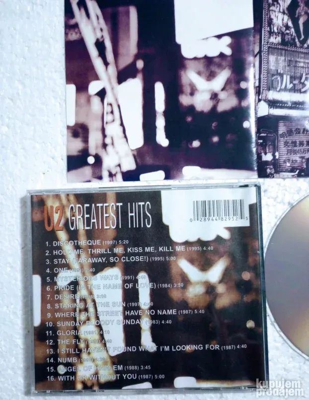 U2-Greatest hits-Cd