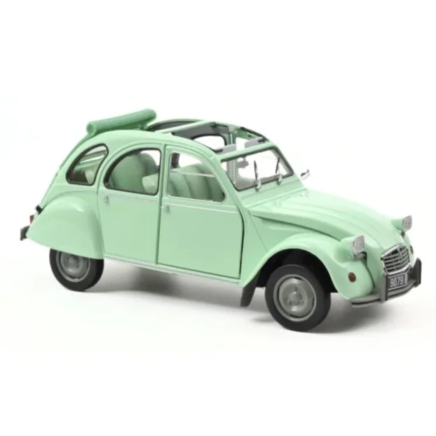 NOREV Citroen 2CV 6 Club 1982 Jade Green, 1:18
