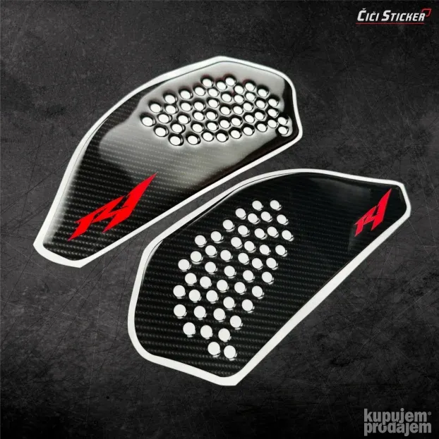 Nalepnice - Yamaha R1 Bočni Štitnici rezervoara - 2379