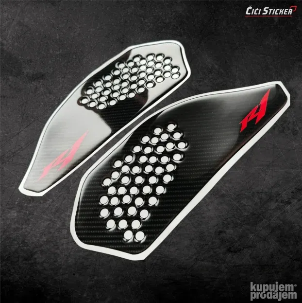 Nalepnice - Yamaha R1 Bočni Štitnici rezervoara - 2379