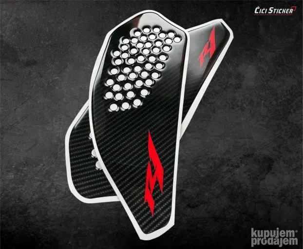 Nalepnice - Yamaha R1 Bočni Štitnici rezervoara - 2379