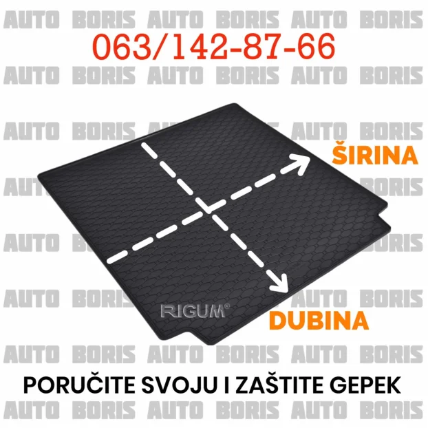 Kadica gepeka za Opel CROSSLAND X / 2017-