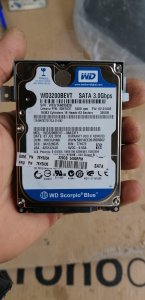 hard disk wd 320gb za laptop-neispitan