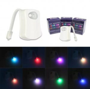 Svetlo na senzor za wc solju