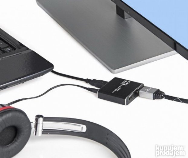 CABLEXPERT USB HDMI grabber 4k pass-through