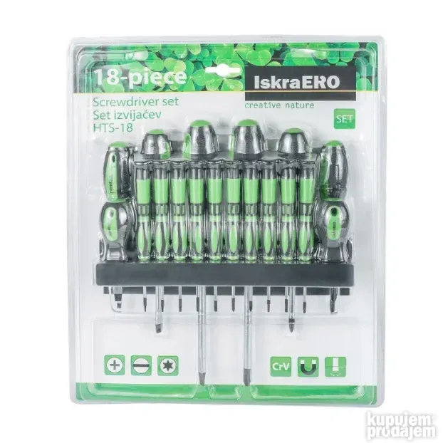 ISKRA ERO set odvijača 18 kom HTS-18