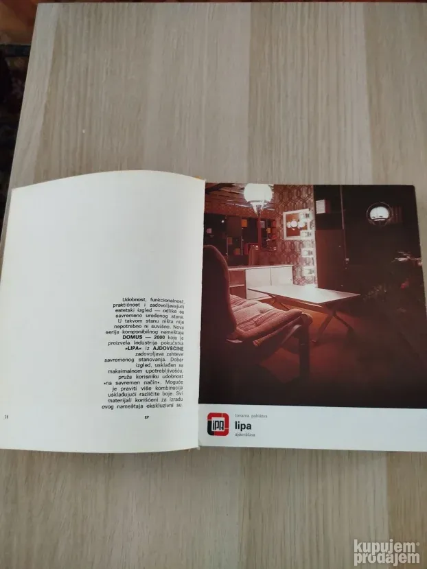 Retro knjiga Lepota vašeg doma iz 1975