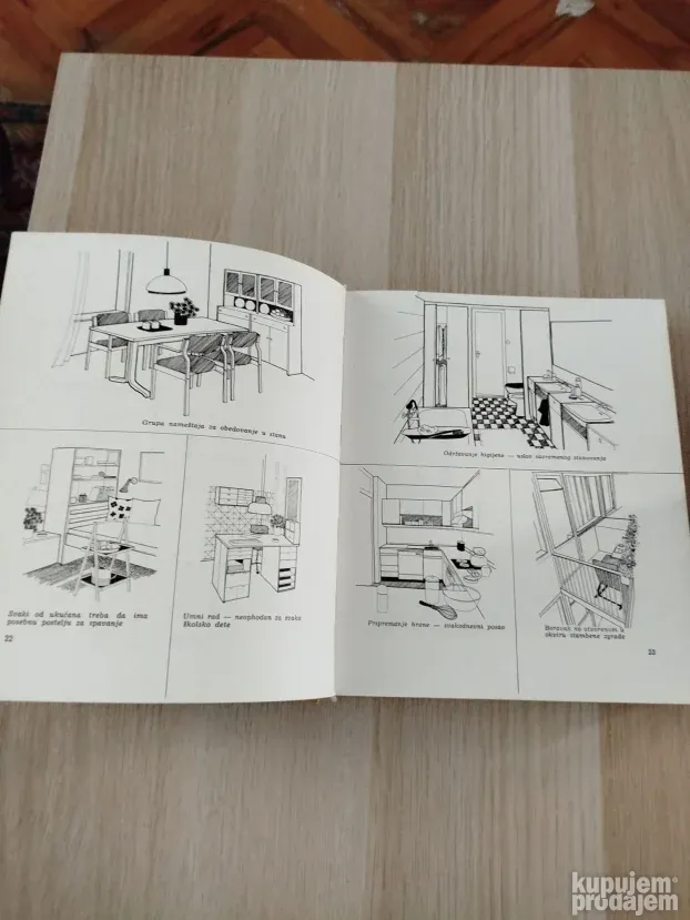 Retro knjiga Lepota vašeg doma iz 1975