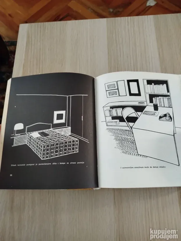 Retro knjiga Lepota vašeg doma iz 1975