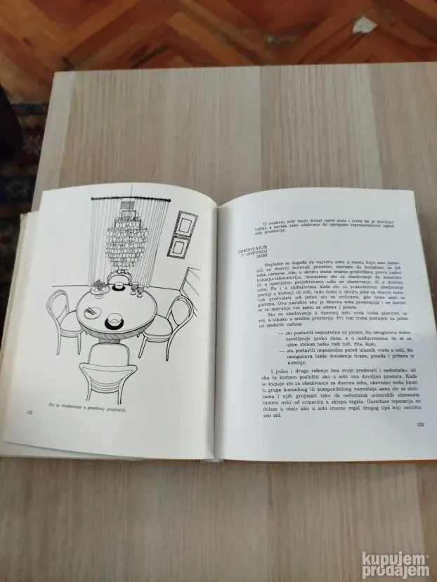 Retro knjiga Lepota vašeg doma iz 1975